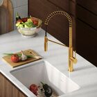 Monocomando Celine Dourado Escovado