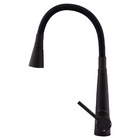Monocomando Cozinha Bica Alta Flex Preto Fosco Fani