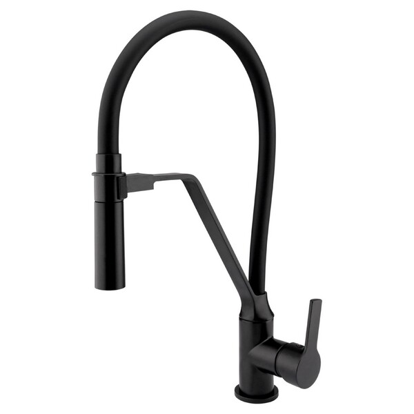 Monocomando Cozinha Gourmet Córdova Preto Fosco Fani