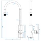 Monocomando Cozinha Mesa Bica Alta Deca Beta 2256c109fext