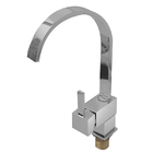 Monocomando De Cozinha Slim Ultra Fina Quadrado Bica Móvel Sq