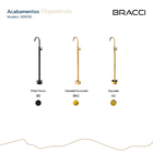 Monocomando De Piso Para Cuba Dourado