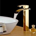 Monocomando Dourada Bica Alta