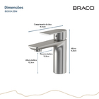 Monocomando Essence Baixo Aço Escovado