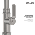 Monocomando Industrial Aço Escovado