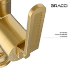 Monocomando Industrial Dourado Escovado