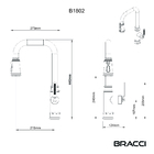 Monocomando Industrial Preto