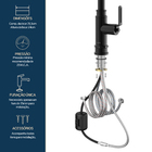 Monocomando Industrial Preto