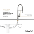 Monocomando La Belle Spring Aço Escovado