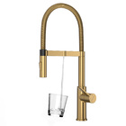 Monocomando La Belle Spring Dourado Escovado