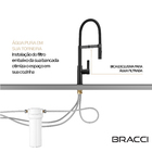 Monocomando La Belle Spring Preto