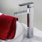 Monocomando Lavatório Mesa Bica Alta Cromado Jiwi