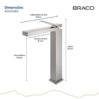 Monocomando New Vercci Aço Escovado