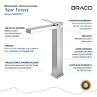 Monocomando New Vercci Cromado