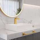 Monocomando New Vercci Dourado Escovado