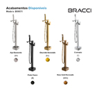 Monocomando Para Banheiras Vercci Dourado Escovado