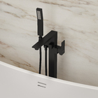 Monocomando Para Banheiras Vercci Preto Fosco