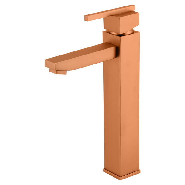 Monocomando Para Banheiro Bica Alta Eros 6877 Rose Gold Fani