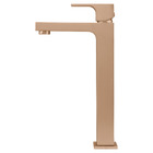 Monocomando Para Banheiro Bica Alta Retta Champanhe Fani