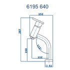 Monocomando Para Banheiro Bica Baixa Eros 6195 Gold Fani
