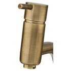 Monocomando Para Banheiro Bica Baixa Slim Ouro Velho Fani