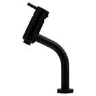 Monocomando Para Banheiro Bica Baixa Slim Preto Fosco Fani