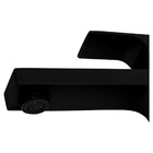 Monocomando Para Banheiro Bica Média Retta Preto Fosco Fani