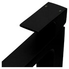 Monocomando Para Banheiro Bica Média Retta Preto Fosco Fani