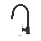 Monocomando Para Cozinha De Mesa Bica Extraível U" Com 2 Funções Prática