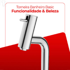 Monocomando Para Lavatório De Mesa Bica Baixa - Celite - B501