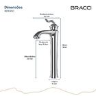 Monocomando St Antonie Cromado