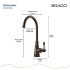 Monocomando St Claire Bronze Escovado