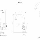 Monocomando St Claire Cromado
