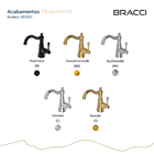 Monocomando St Claire Dourado