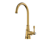 Monocomando St Claire Dourado Escovado