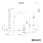 Monocomando St Claire Preto