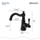 Monocomando St Claire Preto