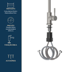 Monocomando St Louise Basic Aço Escovado