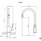 Monocomando St Louise Basic Dourado Escovado