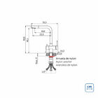 Monocomando Tramontina Monde Filter Ultra Em Aço Inox Com Saí