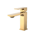 Monocomando Vercci Slim Baixo Dourado