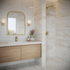 Monocomando Vercci Slim Baixo Dourado Escovado