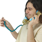 Monofone Gancho Rj11 Telefone Fixo Retro Modelo Decorativo Re