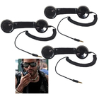 Monofone Microfone Pop Phone Kit 3 Und Retro Fone Ouvido Vint