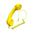 Monofone Pop Phone Amarelo Fone Ouvido P2 Vintage Retro Celul