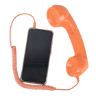 Monofone Pop Phone Fone Ouvido P2 Microfone Retro Kit 2 Und V