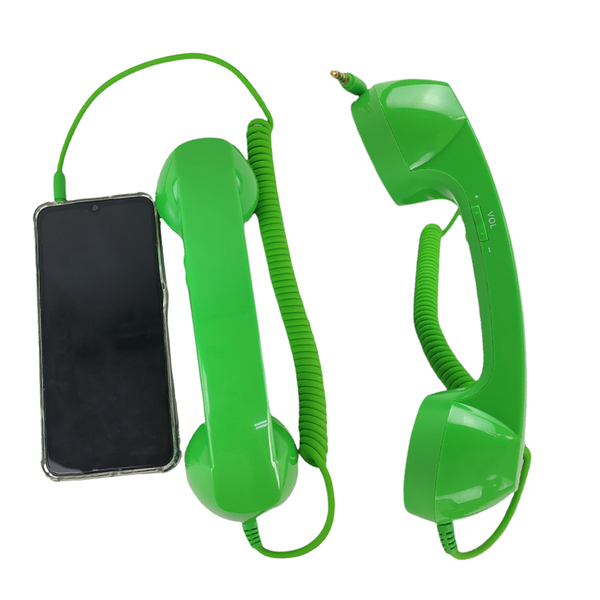 Monofone Pop Phone Microfone Kit 2 Und Vintage P2 Fone De Ouv