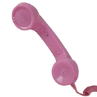 Monofone Pop Phone P2 Fone Ouvido Rosa Vintage Retro Smartpho
