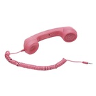 Monofone Pop Phone P2 Fone Ouvido Rosa Vintage Retro Smartpho