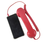 Monofone Vintage Microfone Pop Phone P2 Kit 10 Unid Telefone